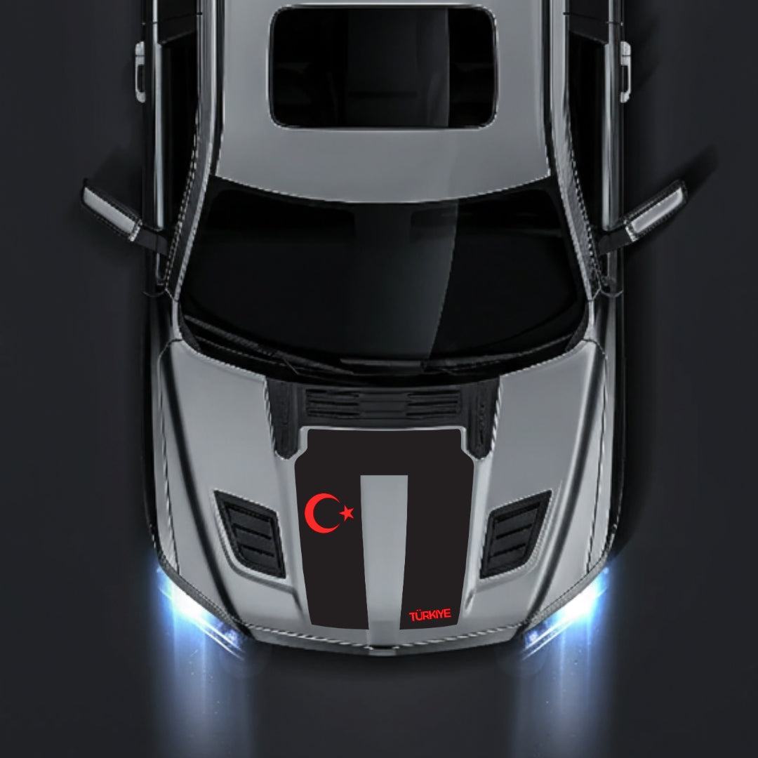 Hood Panel Decal/Sticker - Turkey Graphic Kit - For Dodge RAM 1500 2019-2025 - Premium Vinyl