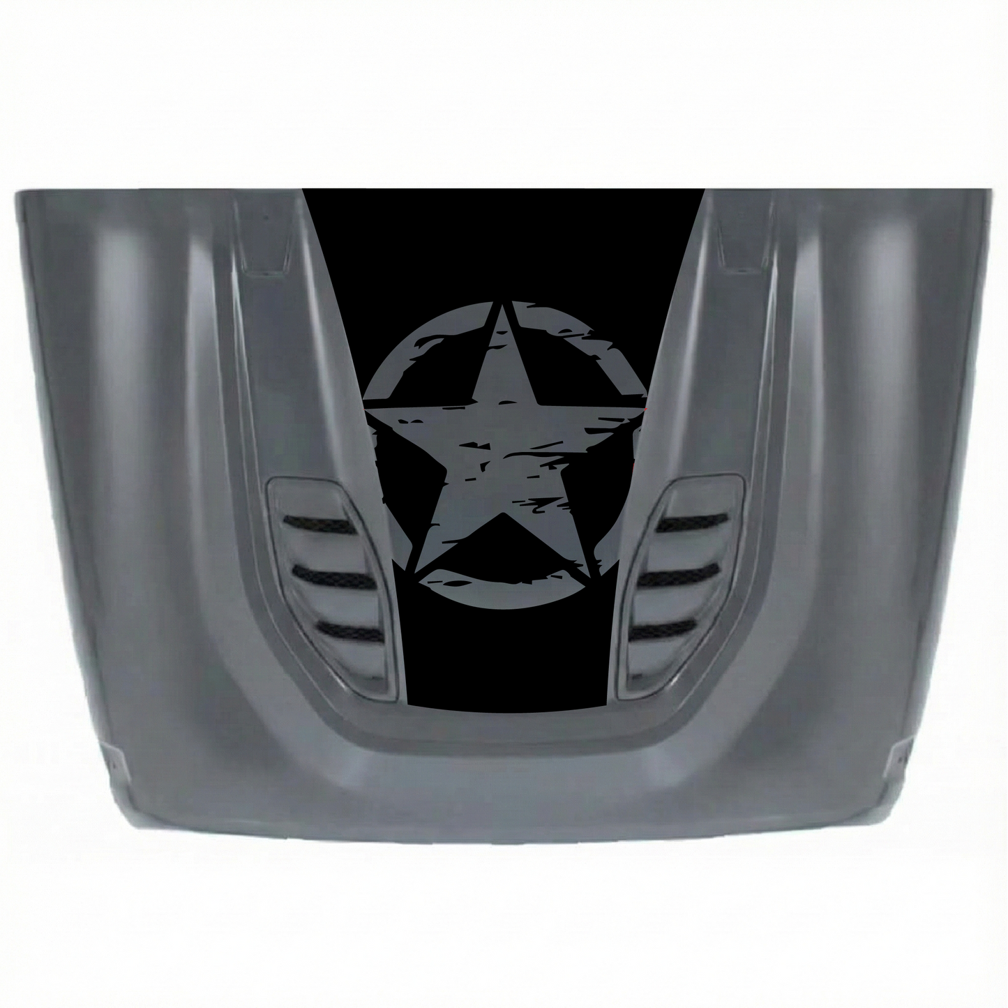 Hood Styles Decal/Sticker - For JK/JKU 2007-2018 10th Anniversary Hood - Premium Vinyl