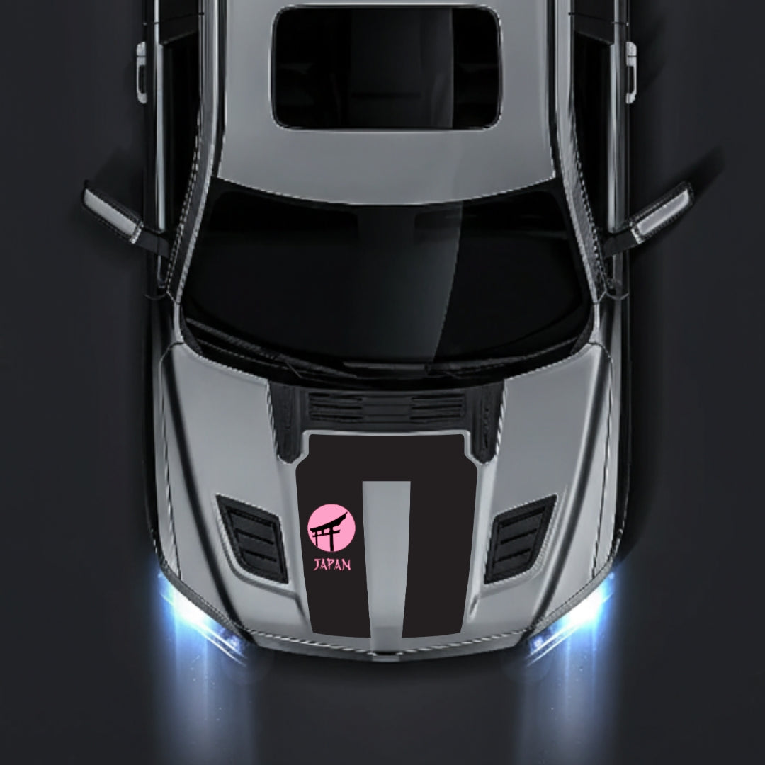 Hood Panel Decal/Sticker - Japan Graphic Kit - For Dodge RAM 1500 2019-2025 - Premium Vinyl