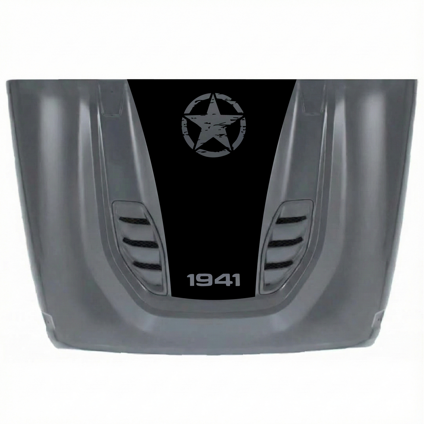 Hood Styles Decal/Sticker - For JK/JKU 2007-2018 10th Anniversary Hood - Premium Vinyl