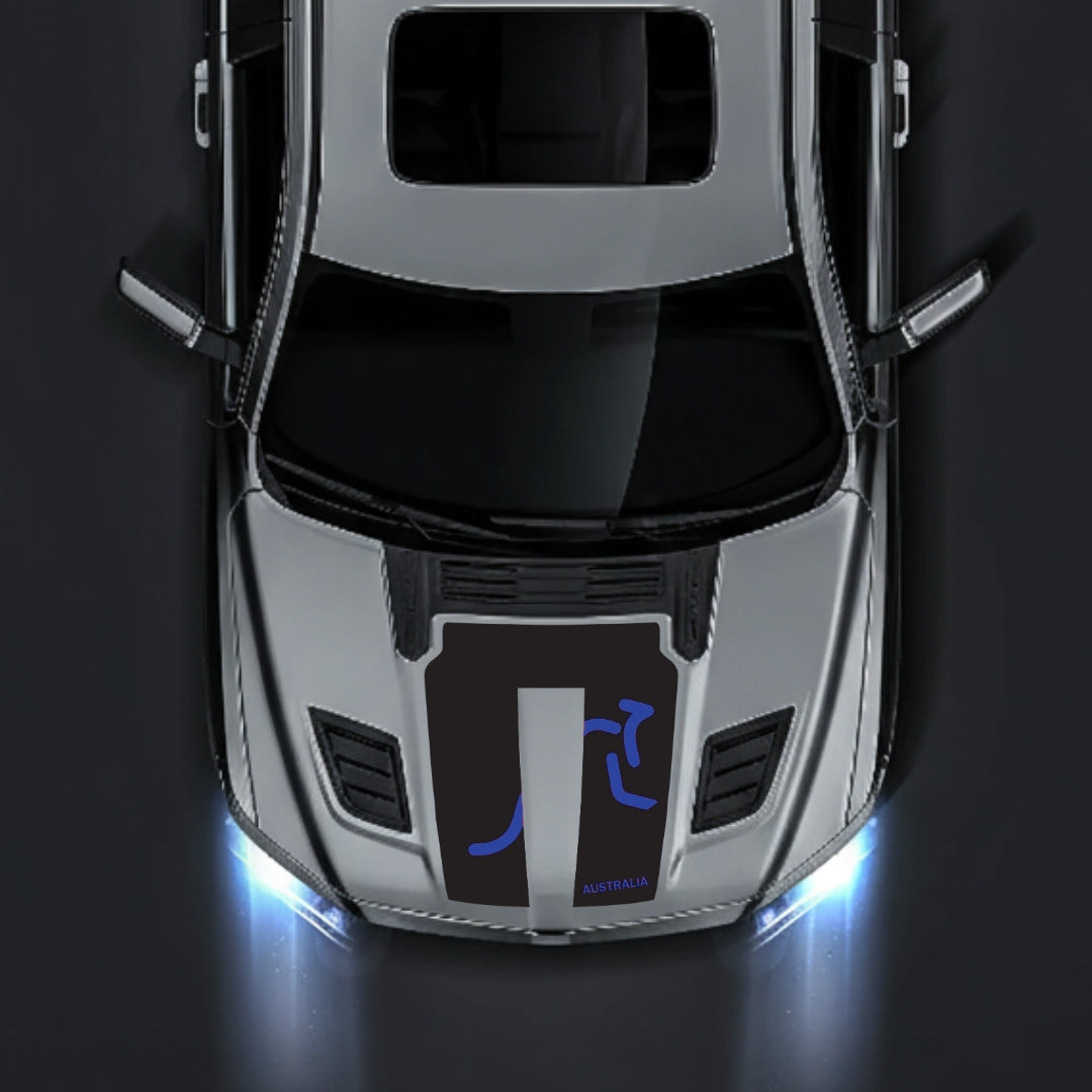 Hood Panel Decal/Sticker - Australia Graphic Kit - For Dodge RAM 1500 2019-2025 - Premium Vinyl