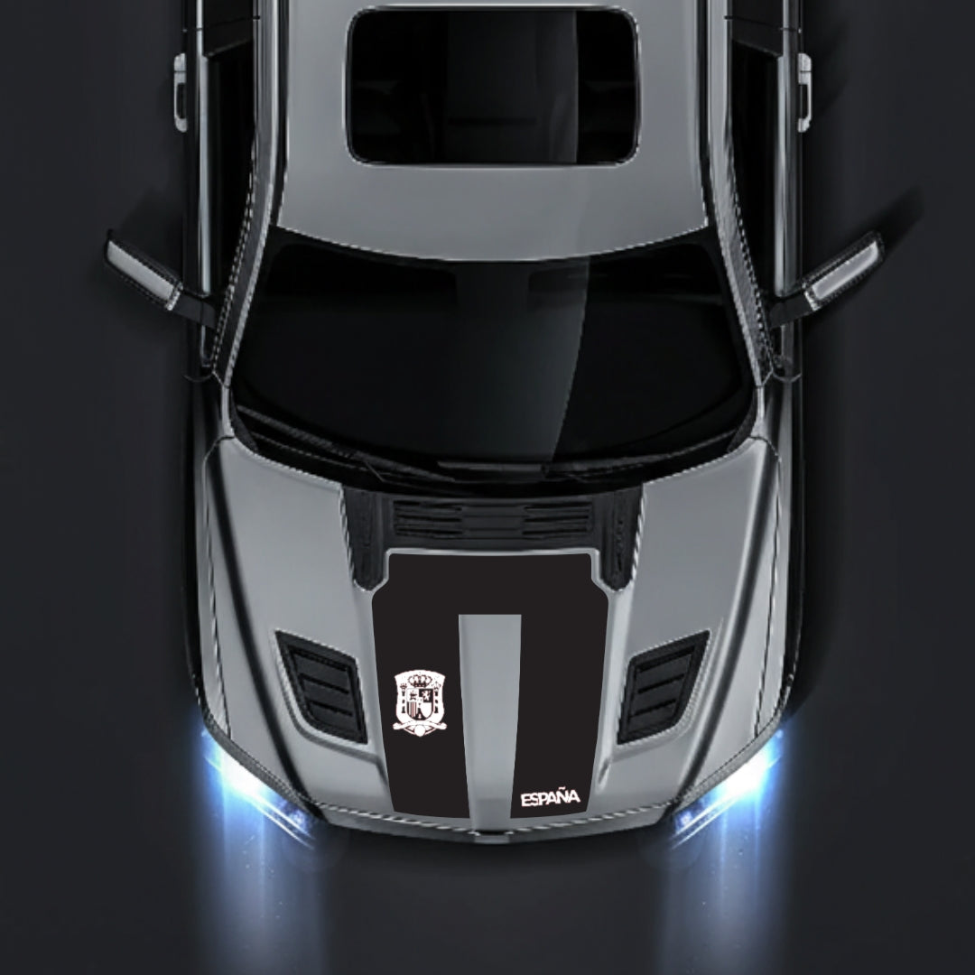 Hood Panel Decal/Sticker - Spain Graphic Kit - For Dodge RAM 1500 2019-2025 - Premium Vinyl