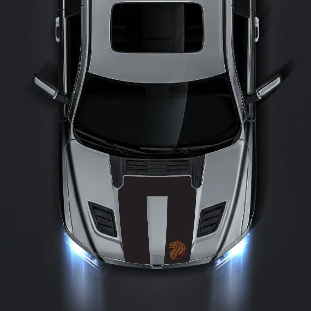 Hood Panel Decal/Sticker - Singapore Graphic Kit - For Dodge RAM 1500 2019-2025 - Premium Vinyl