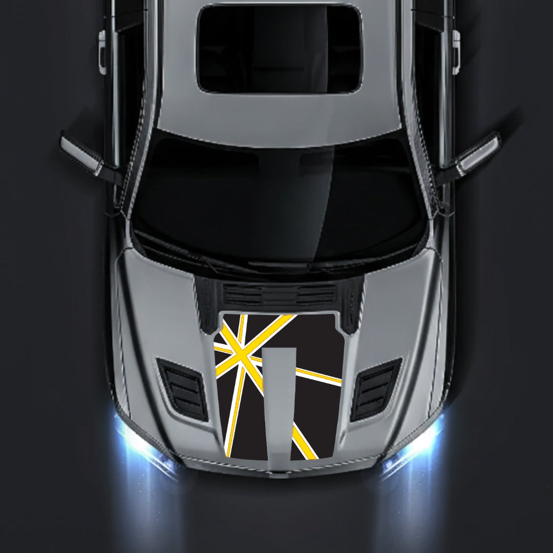 Hood Panel Decal/Sticker - England Graphic Kit - For Dodge RAM 1500 2019-2025 - Premium Vinyl