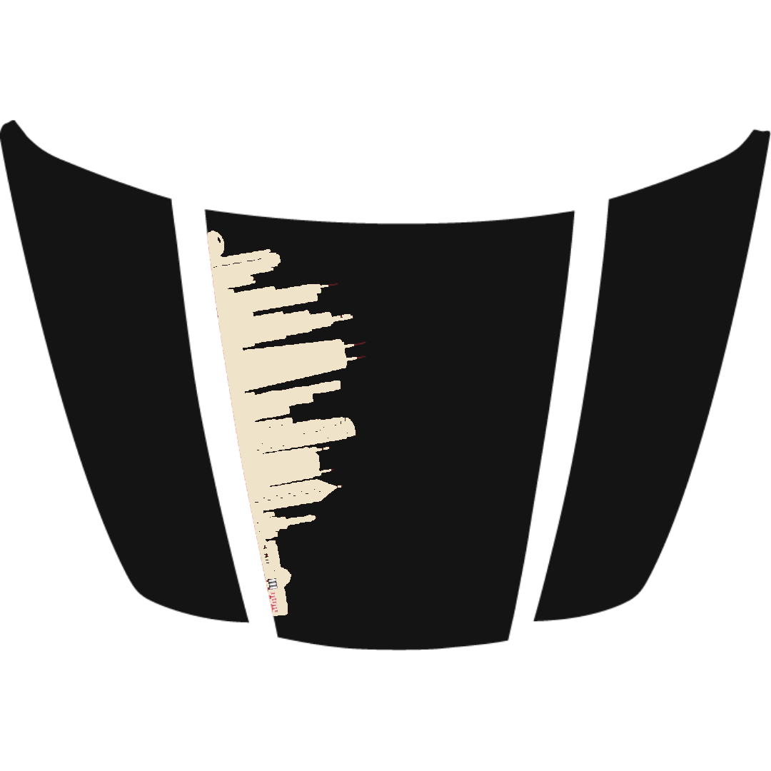 Hood Panel Decal/Sticker - Dubai Graphic Kit - For Ford F-150 2020-2026 - Premium Vinyl