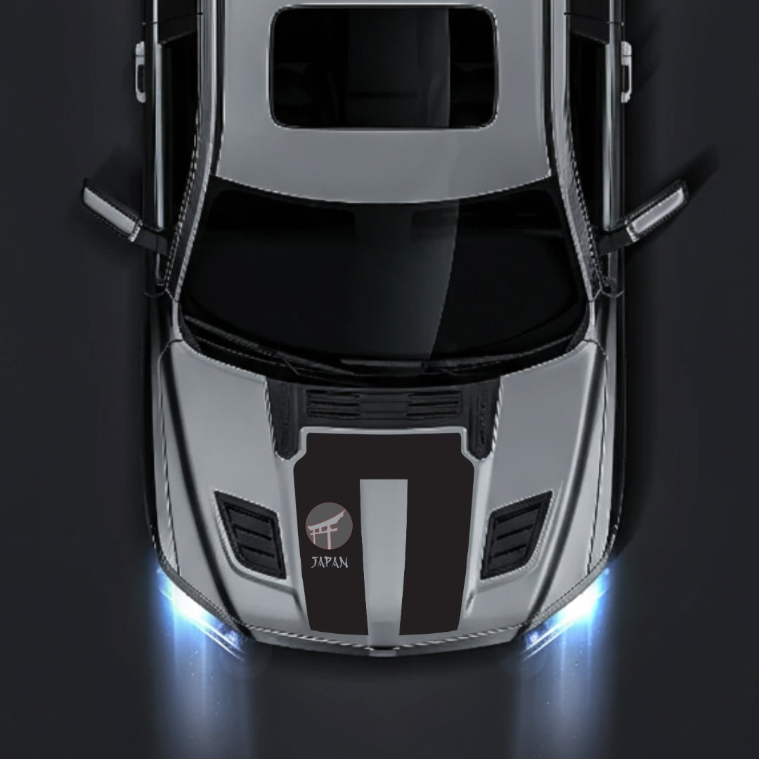Hood Panel Decal/Sticker - Japan - Cut Graphic Kit - For Dodge RAM 1500 2019-2025 - Premium Vinyl