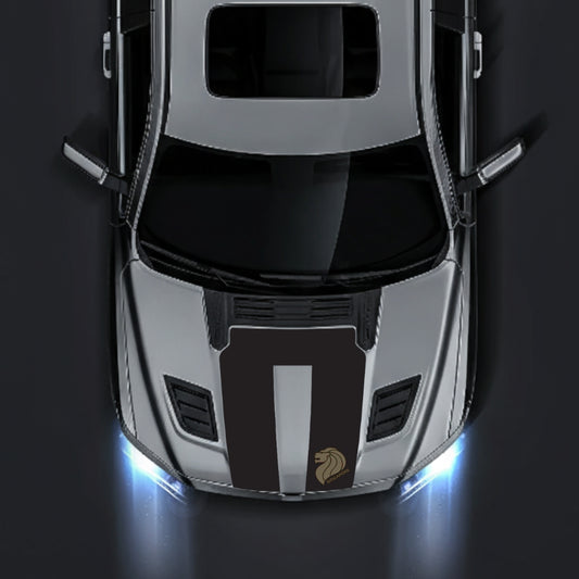Performance Hood Panel Decal/Sticker - Singapore Graphic Kit - For Dodge RAM 1500 2019-2025 - Premium Vinyl