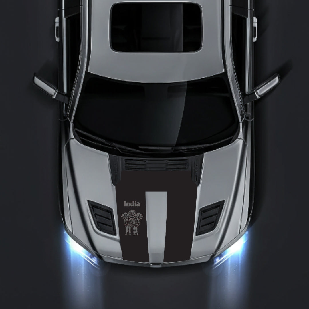 Performance Hood Panel Decal/Sticker - India Graphic Kit - For Dodge RAM 1500 2019-2025 - Premium Vinyl