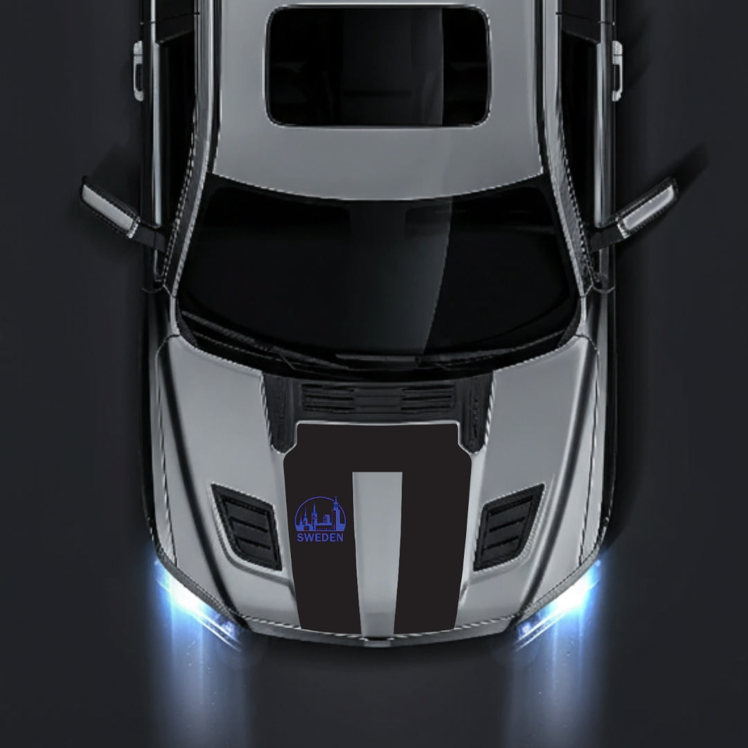 Hood Panel Decal/Sticker - Sweden Graphic Kit - For Dodge RAM 1500 2019-2025 - Premium Vinyl