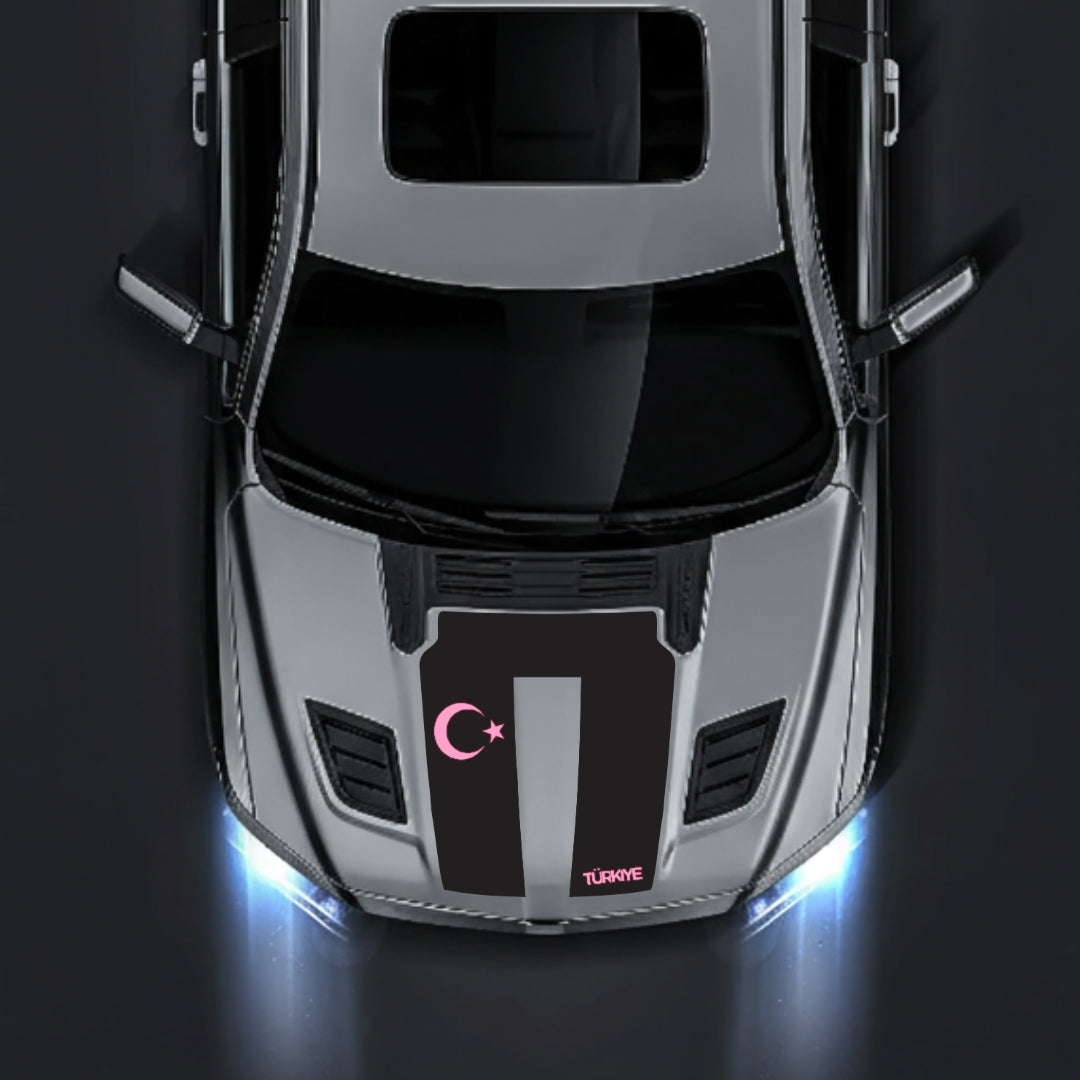Hood Panel Decal/Sticker - Turkey Graphic Kit - For Dodge RAM 1500 2019-2025 - Premium Vinyl