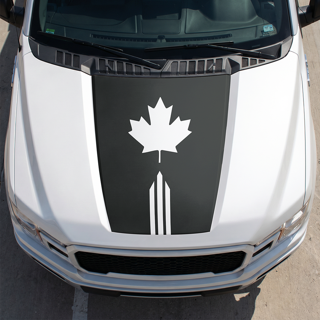 Hood Panel Decal/Sticker - Different Styles Graphic Decals Kit- For Ford F-150 2015-2020 - Premium Vinyl