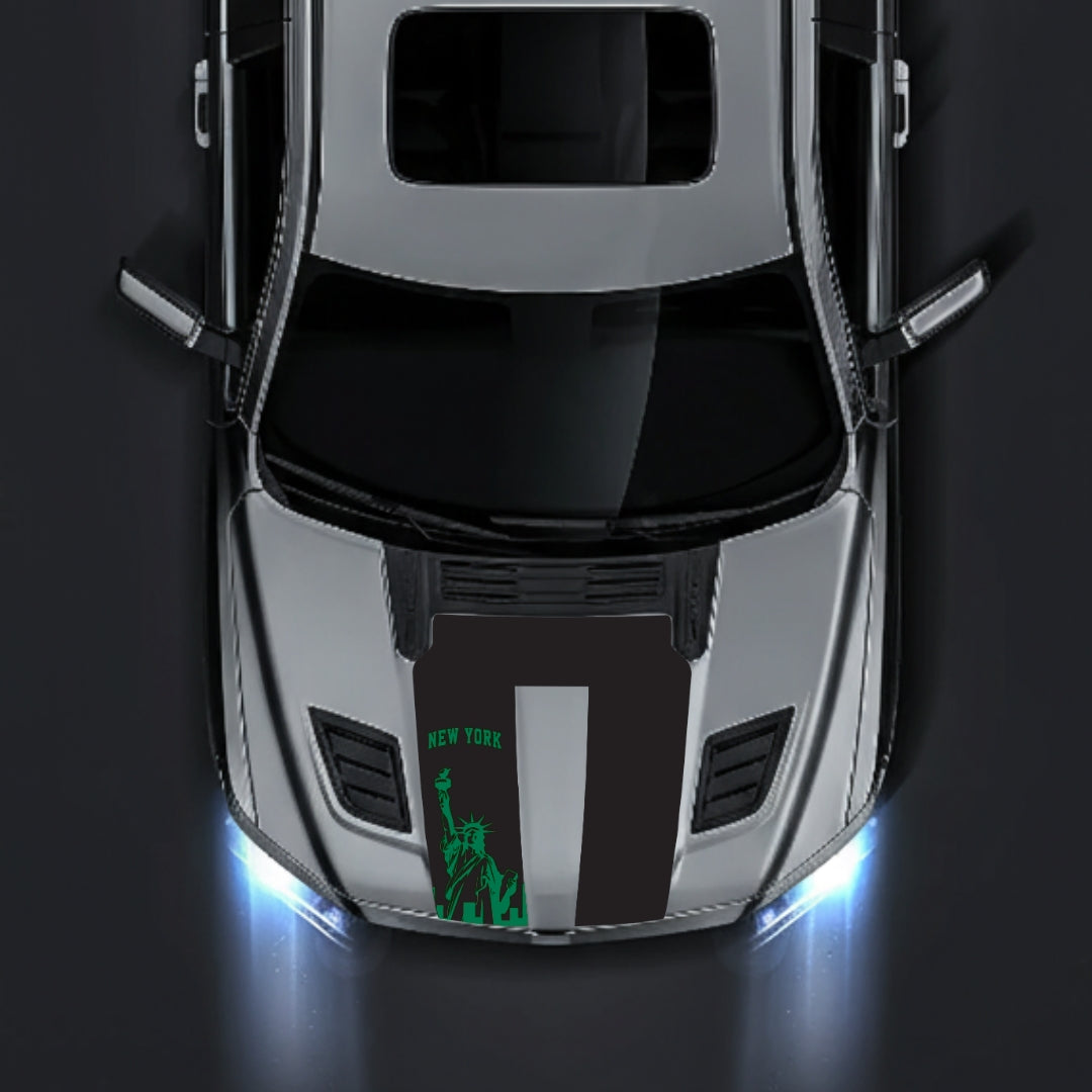 Performance Hood Panel Decal/Sticker - New York Graphic Kit - For Dodge RAM 1500 2019-2025 - Premium Vinyl