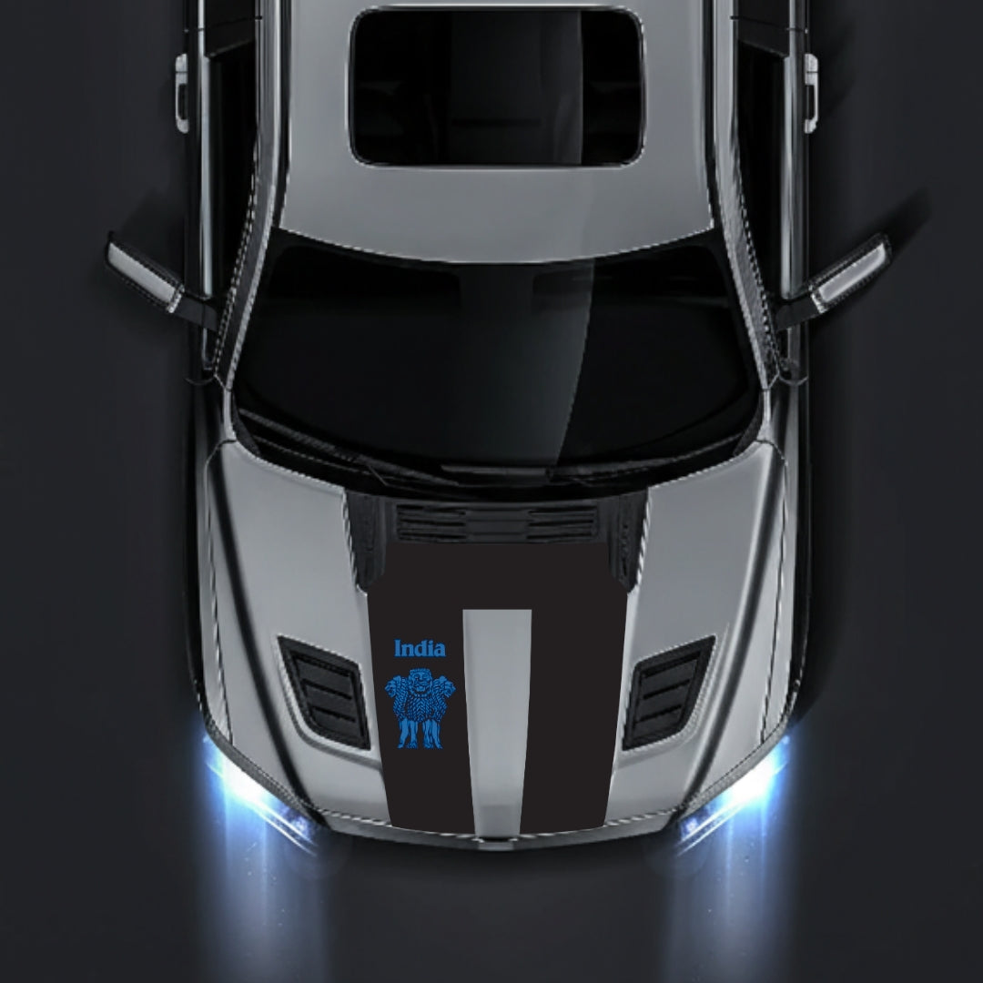 Performance Hood Panel Decal/Sticker - India Graphic Kit - For Dodge RAM 1500 2019-2025 - Premium Vinyl
