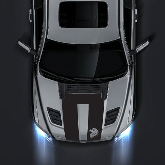 Performance Hood Panel Decal/Sticker - Singapore - Cut Graphic Kit - For Dodge RAM 1500 2019-2025 - Premium Vinyl