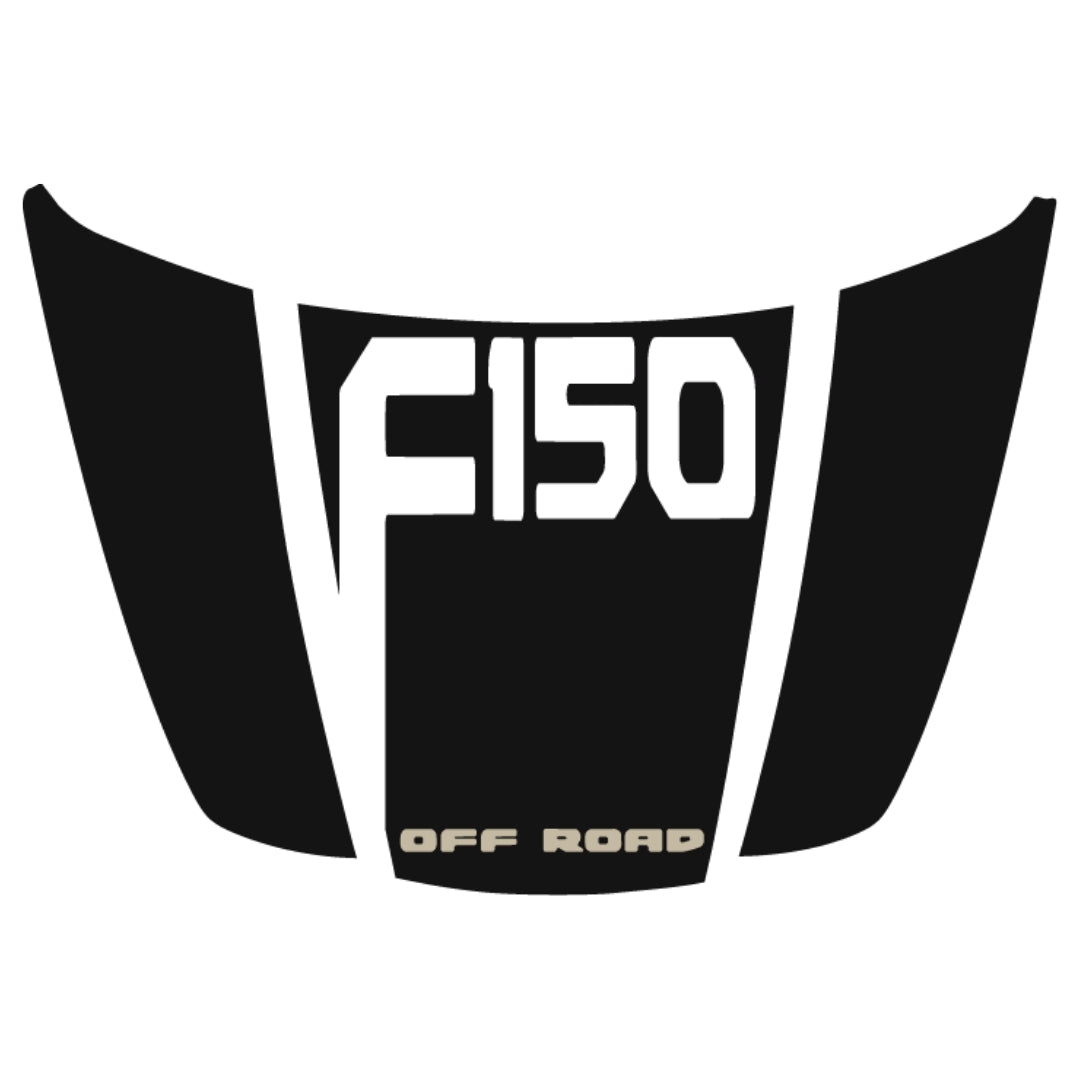 Hood Panel Decal/Sticker - Style 22 Graphic Kit - For Ford F-150 2020-2026 - Premium Vinyl