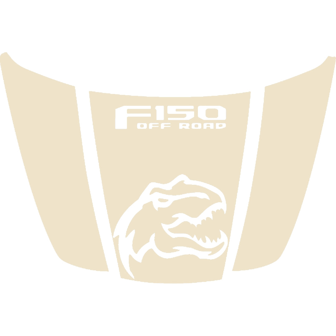 Hood Panel Decal/Sticker - Rex Style 7 Graphic Kit - For Ford F-150 2020-2026 - Premium Vinyl