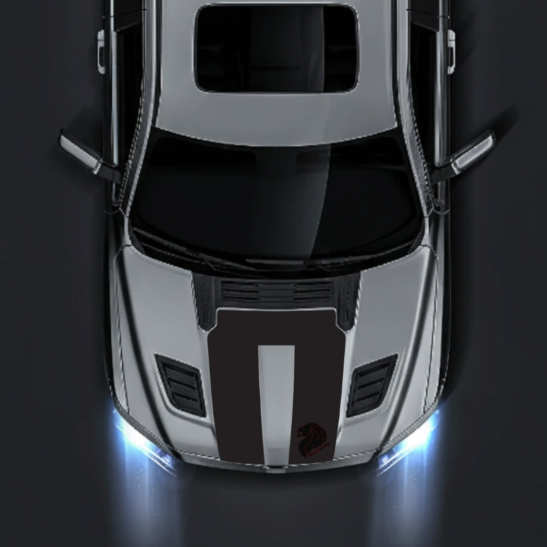 Hood Panel Decal/Sticker - Singapore Graphic Kit - For Dodge RAM 1500 2019-2025 - Premium Vinyl
