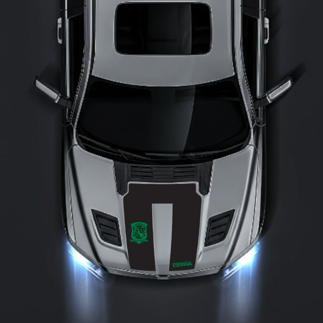 Performance Hood Panel Decal/Sticker - Spain Graphic Kit - For Dodge RAM 1500 2019-2025 - Premium Vinyl