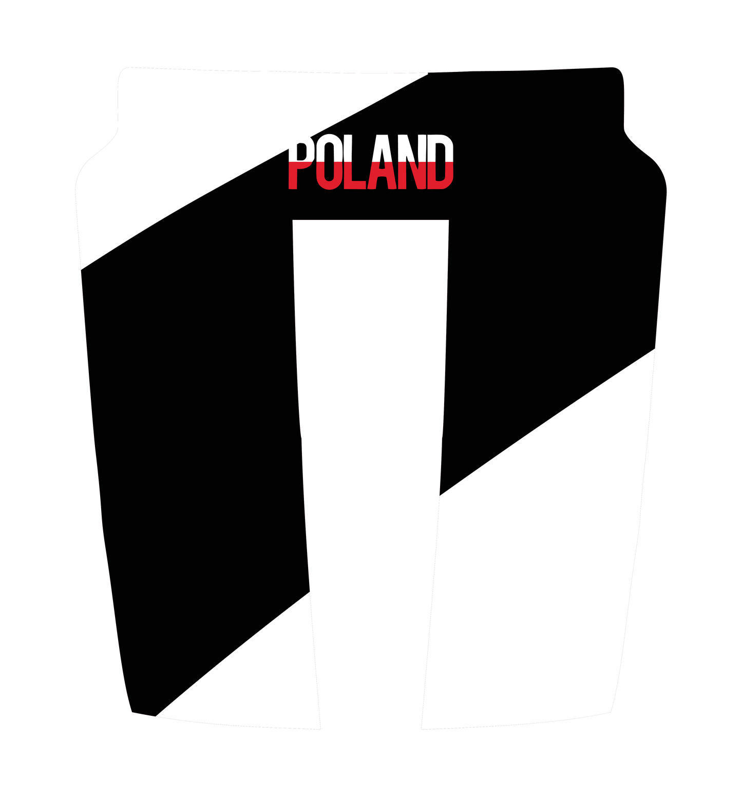 Performance Hood Panel Decal/Sticker - Poland White Graphic Kit - For Dodge RAM 1500 2019-2025 - Premium Vinyl