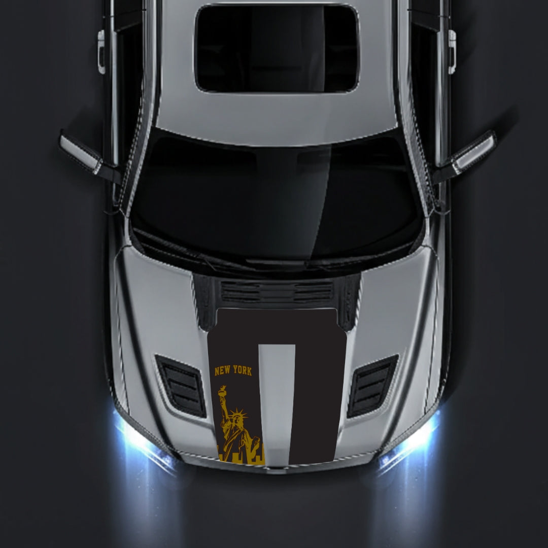 Performance Hood Panel Decal/Sticker - New York Graphic Kit - For Dodge RAM 1500 2019-2025 - Premium Vinyl