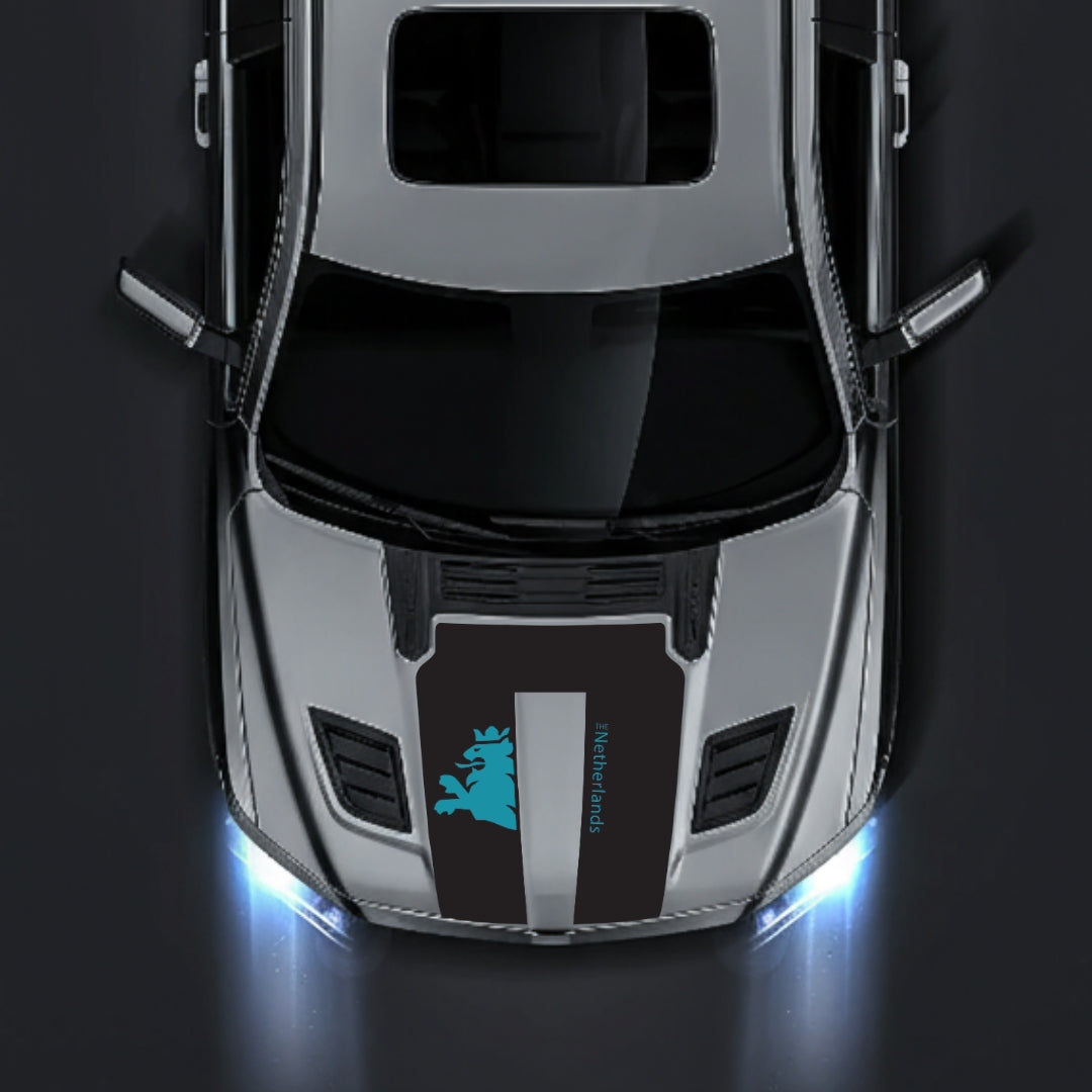 Hood Panel Decal/Sticker - Netherlands Graphic Kit - For Dodge RAM 1500 2019-2025 - Premium Vinyl