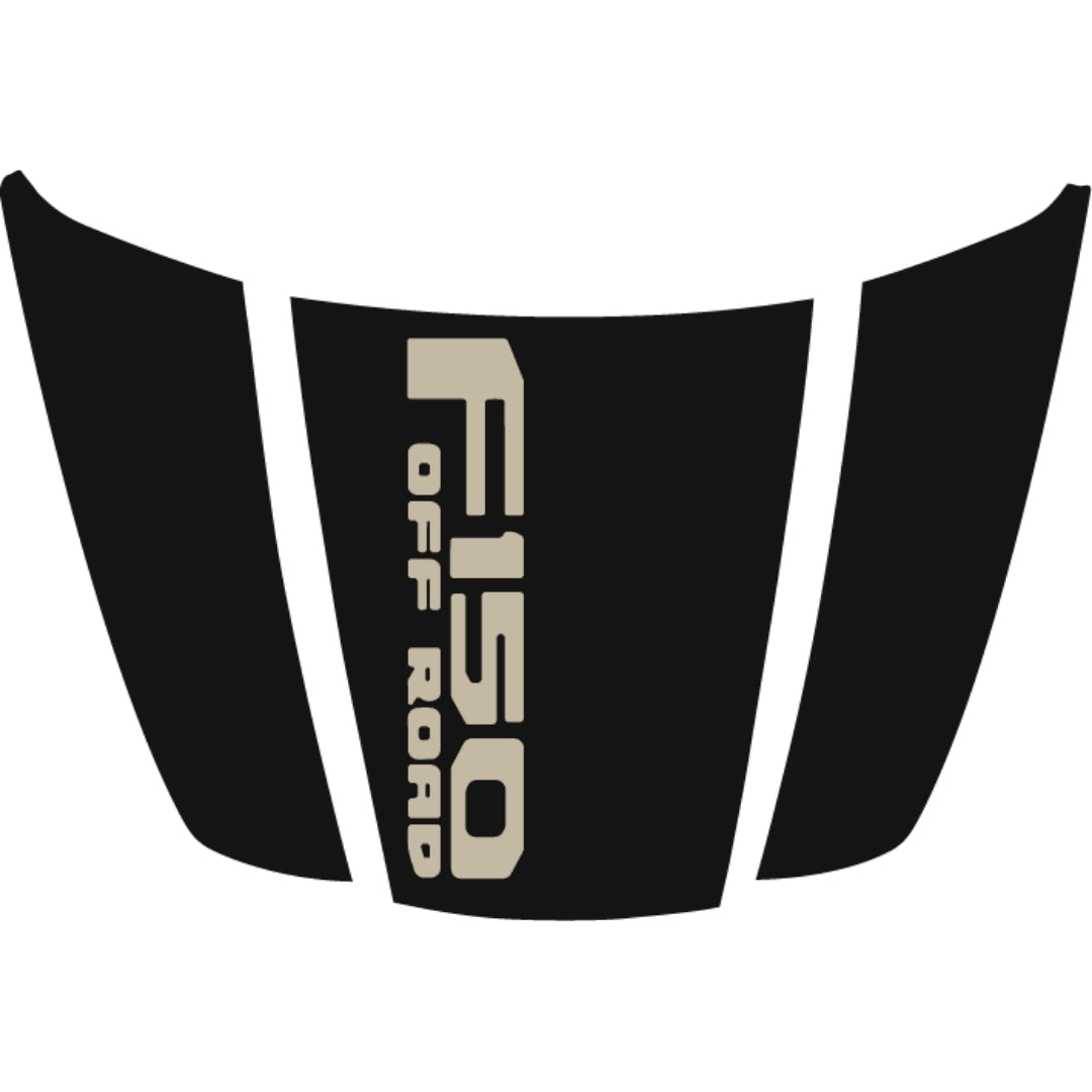 Hood Panel Decal/Sticker - Style 11 Graphic Kit - For Ford F-150 2020-2026 - Premium Vinyl
