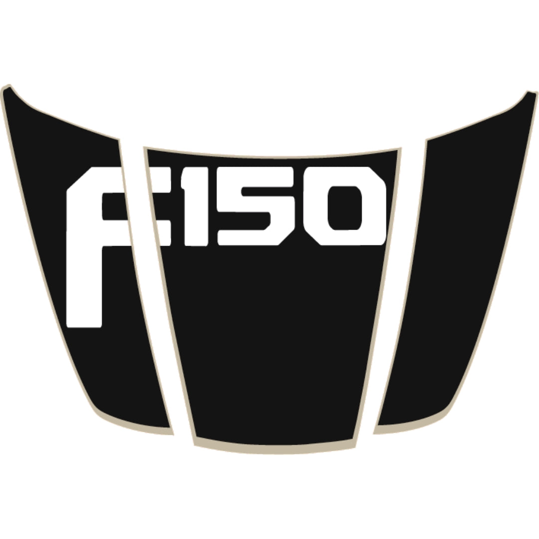 Hood Panel Decal/Sticker - Style 15 Graphic Kit - For Ford F-150 2020-2026 - Premium Vinyl