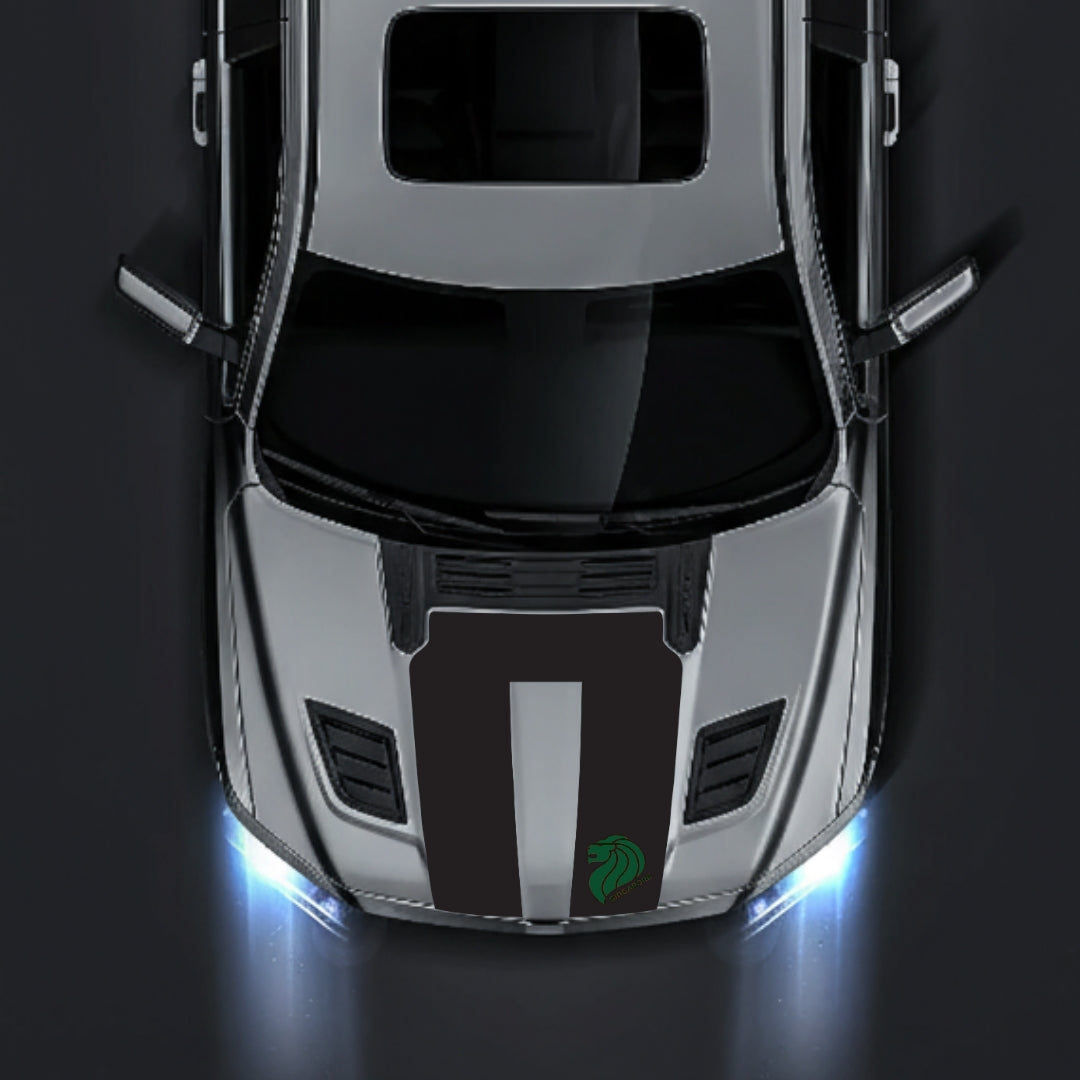 Hood Panel Decal/Sticker - Singapore Graphic Kit - For Dodge RAM 1500 2019-2025 - Premium Vinyl