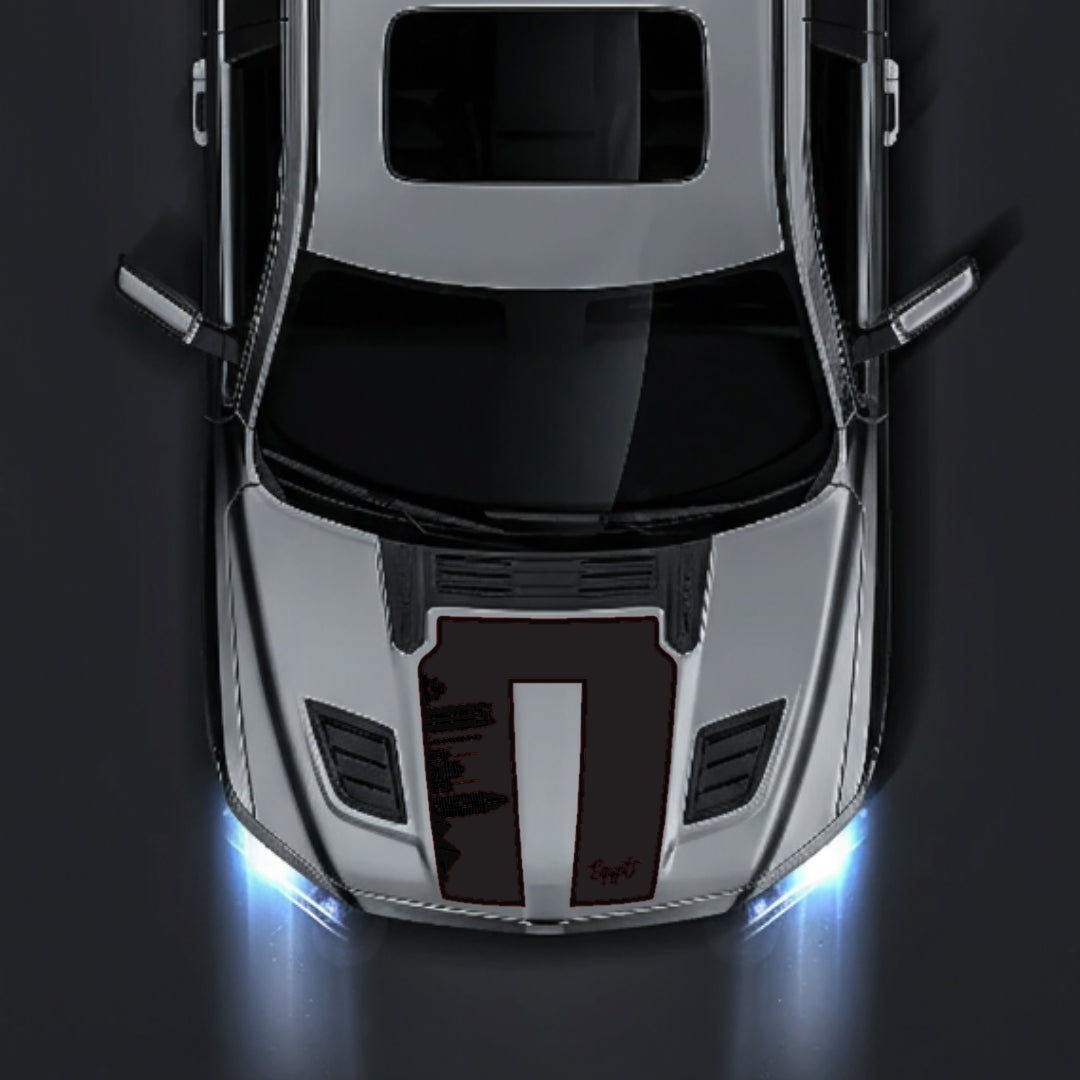 Hood Panel Decal/Sticker - Egypt Skyline - Border Graphic Kit - For Dodge RAM 1500 2019-2025 - Premium Vinyl