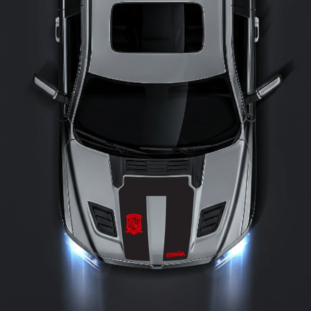 Performance Hood Panel Decal/Sticker - Spain Graphic Kit - For Dodge RAM 1500 2019-2025 - Premium Vinyl