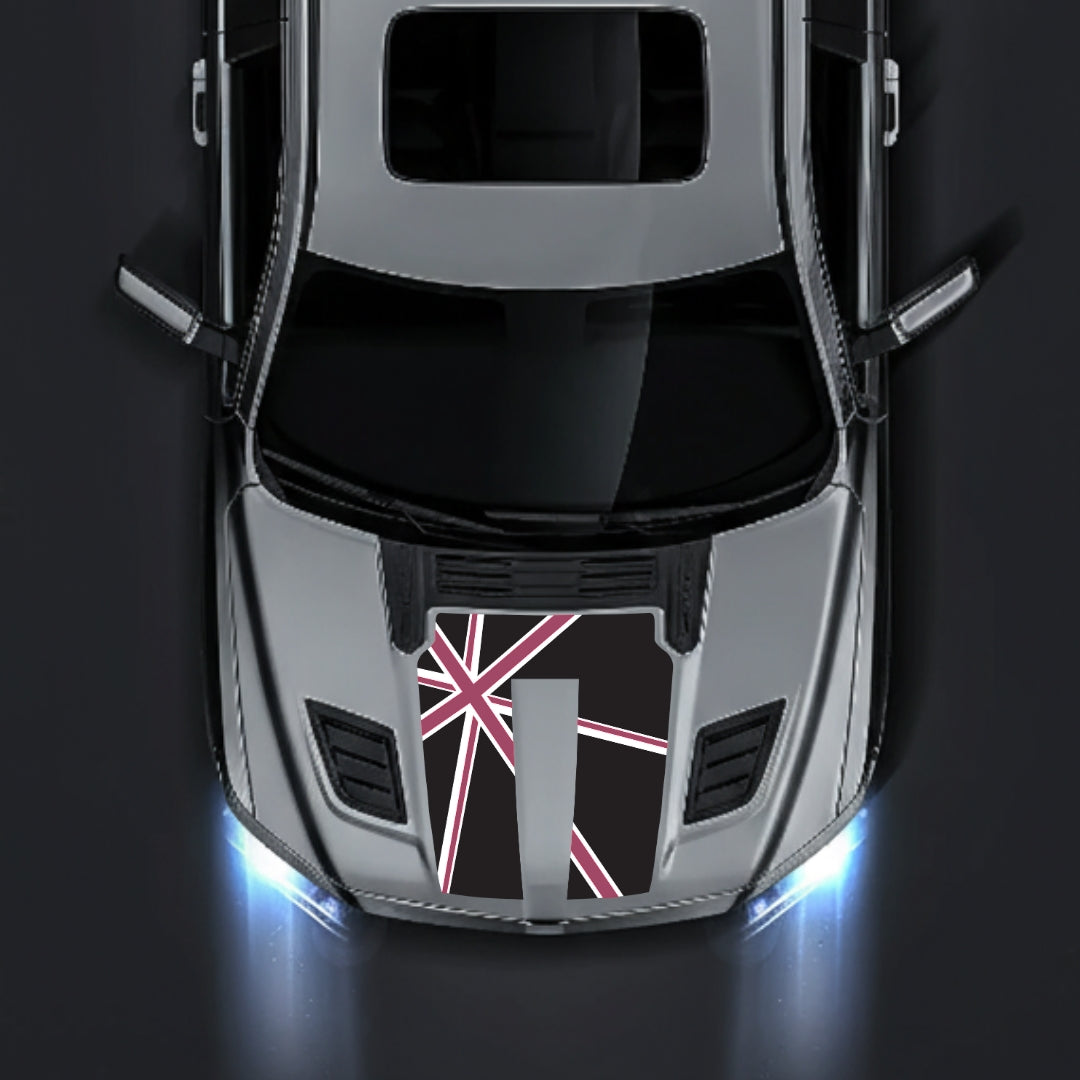 Performance Hood Panel Decal/Sticker - England Graphic Kit - For Dodge RAM 1500 2019-2025 - Premium Vinyl