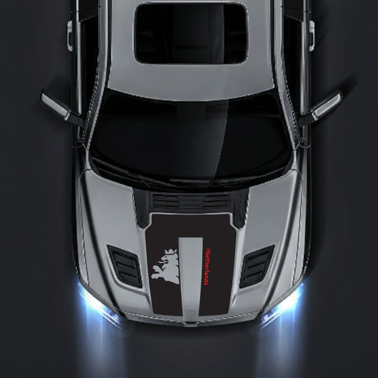 Hood Panel Decal/Sticker - Netherlands - Cut Graphic Kit - For Dodge RAM 1500 2019-2025 - Premium Vinyl