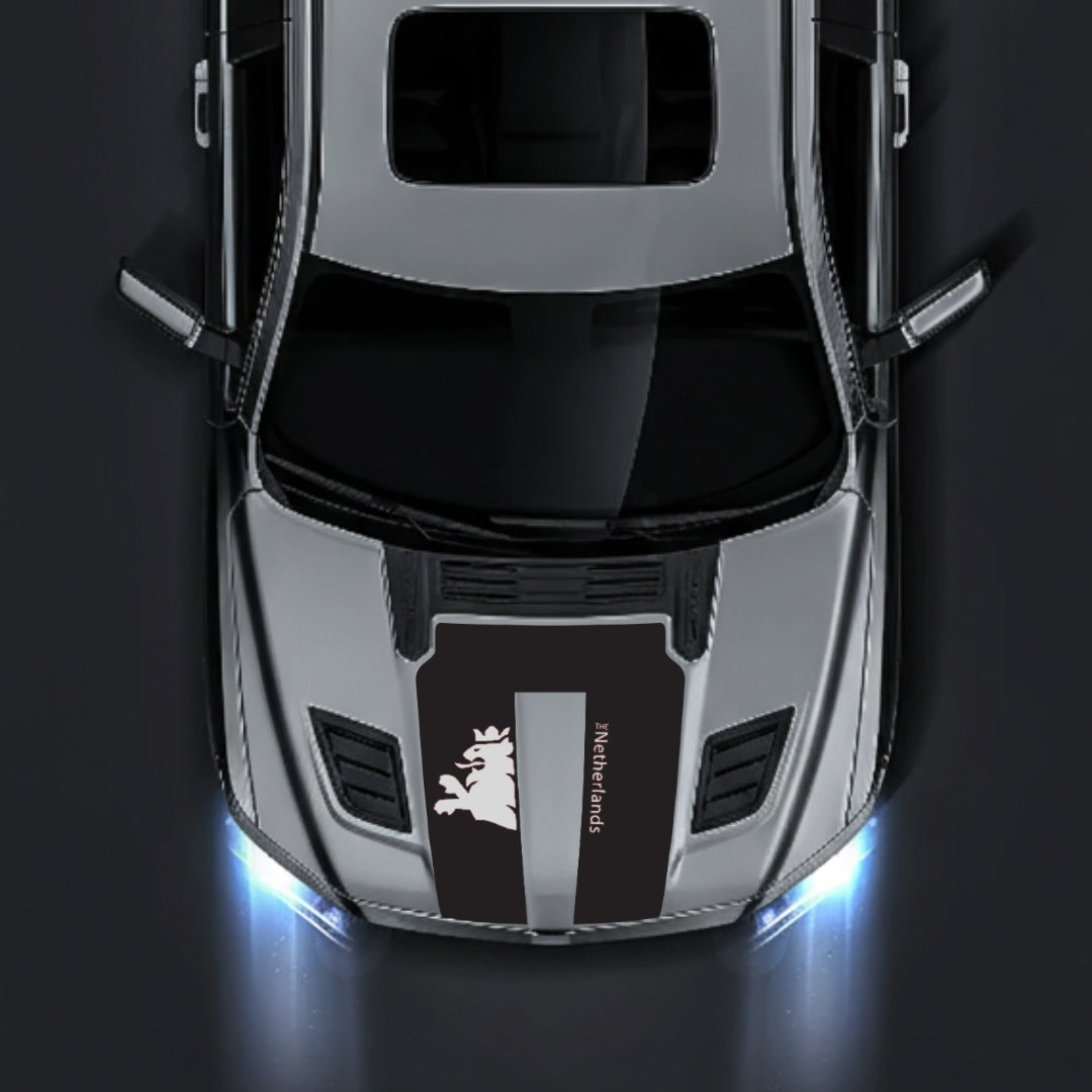 Hood Panel Decal/Sticker - Netherlands Graphic Kit - For Dodge RAM 1500 2019-2025 - Premium Vinyl