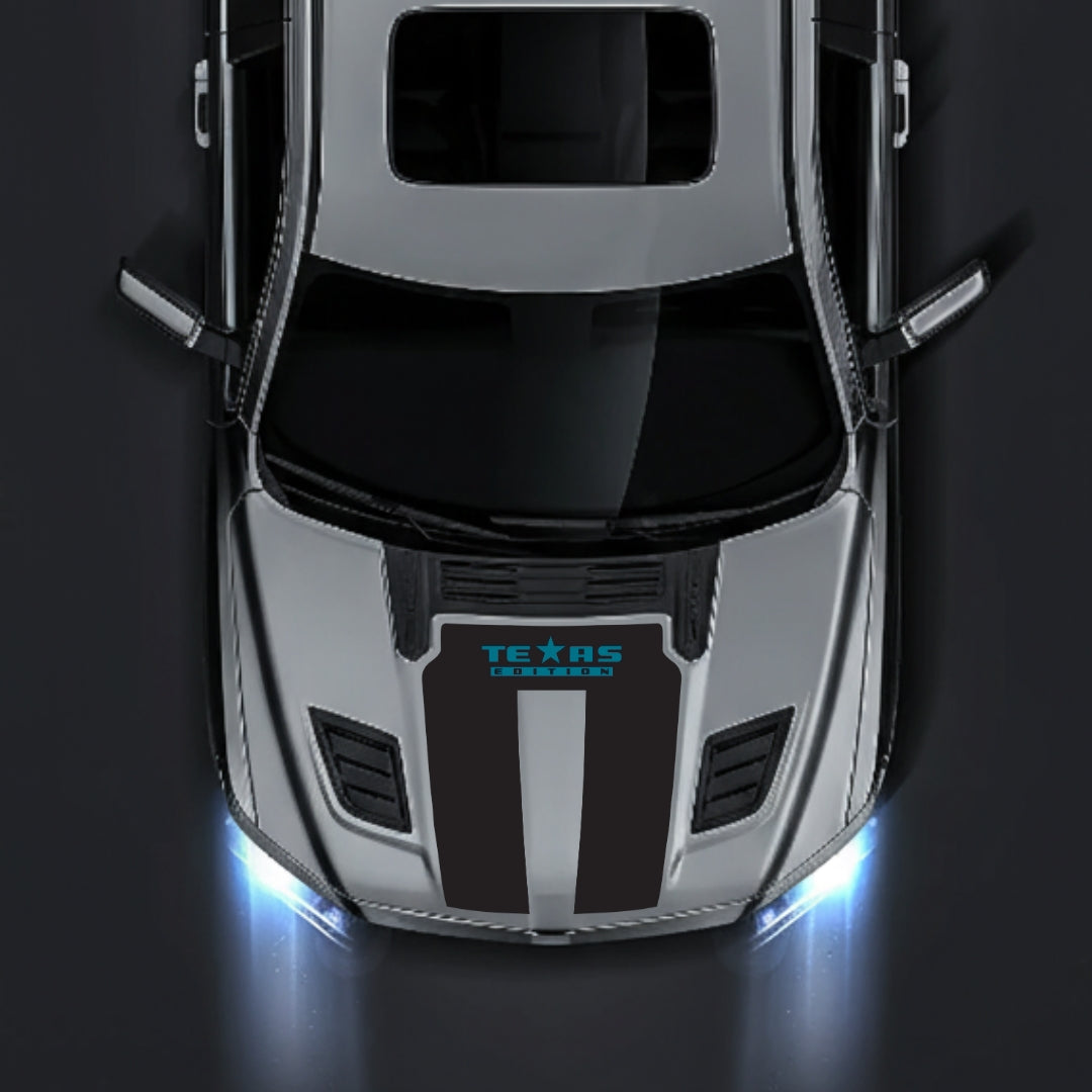 Performance Hood Panel Decal/Sticker - Texas Edition Graphic Kit - For Dodge RAM 1500 2019-2025 - Premium Vinyl