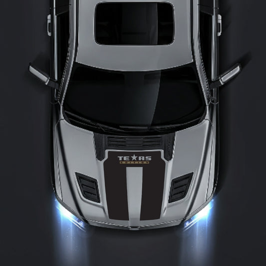 Performance Hood Panel Decal/Sticker - Texas Edition - Cut Graphic Kit - For Dodge RAM 1500 2019-2025 - Premium Vinyl