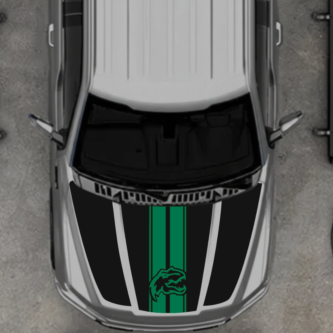 Hood Panel Decal/Sticker - Rex Style 2 Graphic Kit - For Ford F-150 2020-2026 - Premium Vinyl