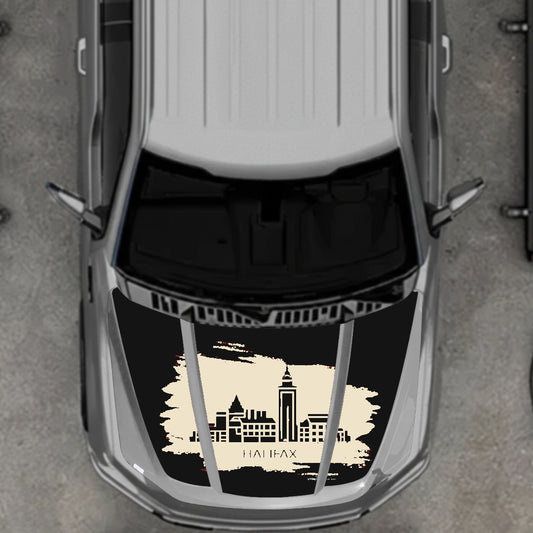 Hood Panel Decal/Sticker - Halifax Graphic Kit - For Ford F-150 2020-2026 - Premium Vinyl