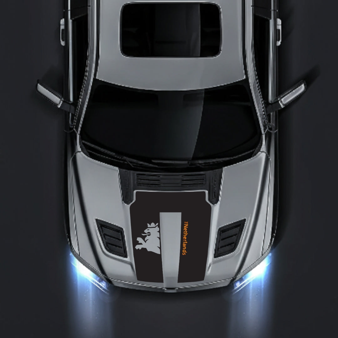 Hood Panel Decal/Sticker - Netherlands - Cut Graphic Kit - For Dodge RAM 1500 2019-2025 - Premium Vinyl