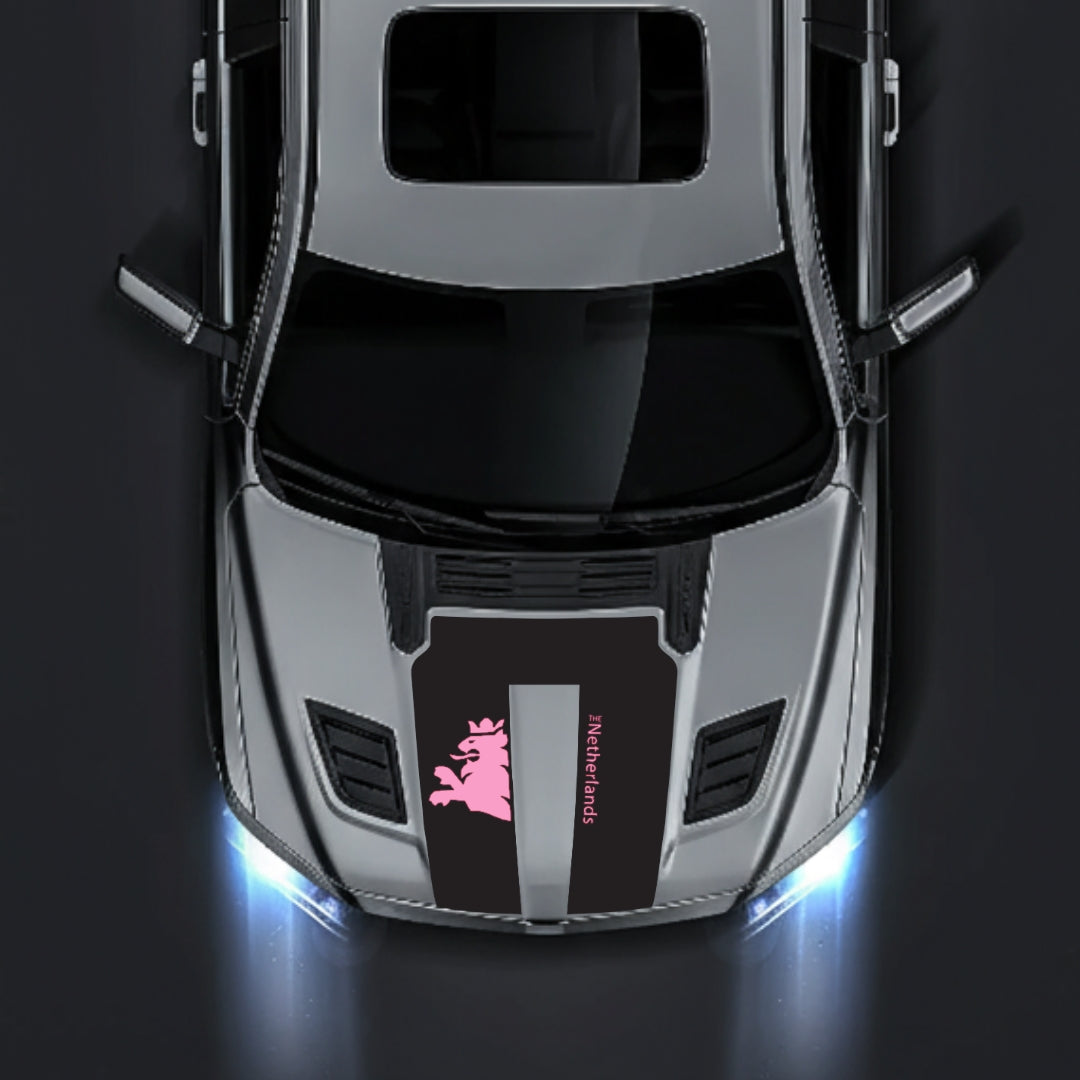Hood Panel Decal/Sticker - Netherlands Graphic Kit - For Dodge RAM 1500 2019-2025 - Premium Vinyl