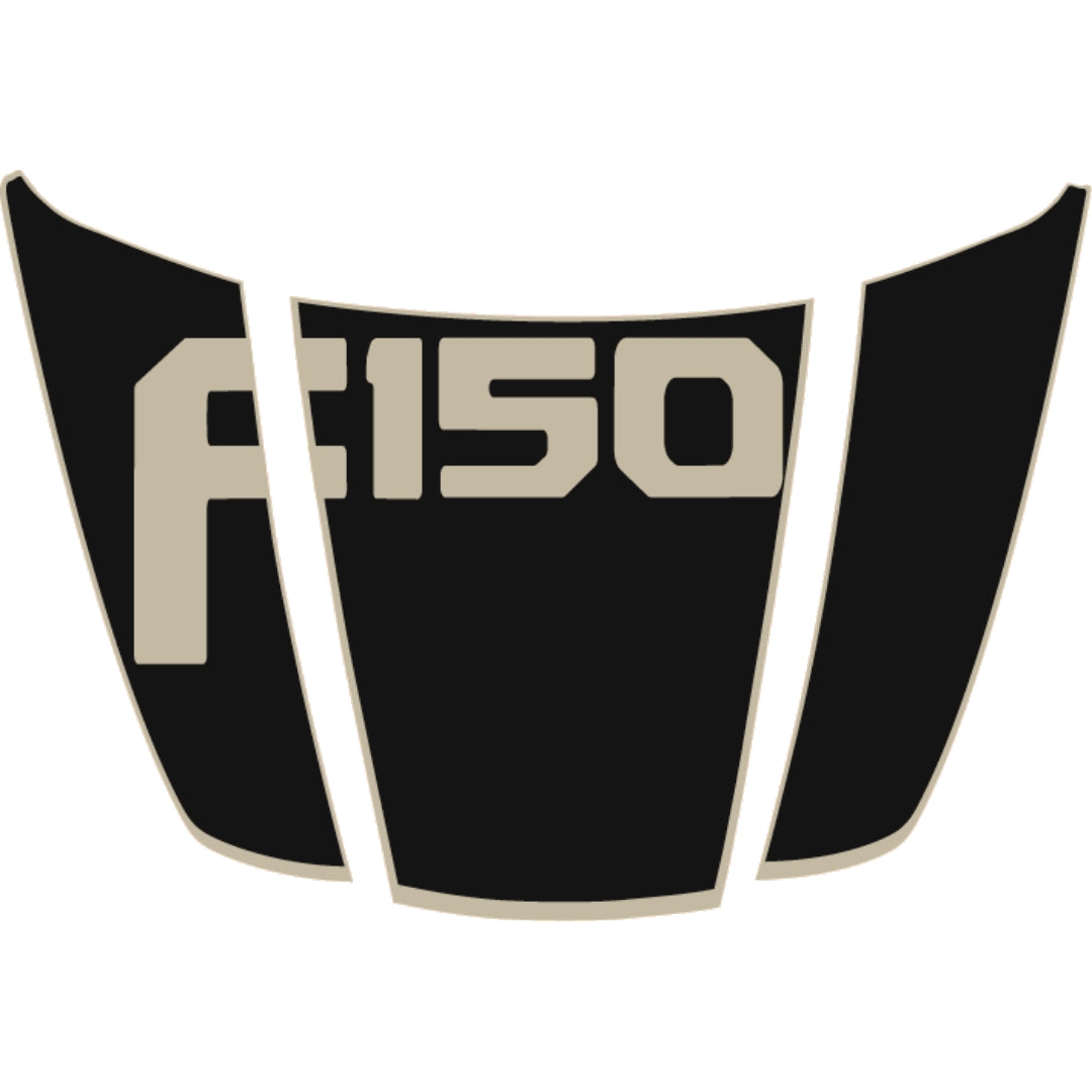 Hood Panel Decal/Sticker - Style 13 Graphic Kit - For Ford F-150 2020-2026 - Premium Vinyl