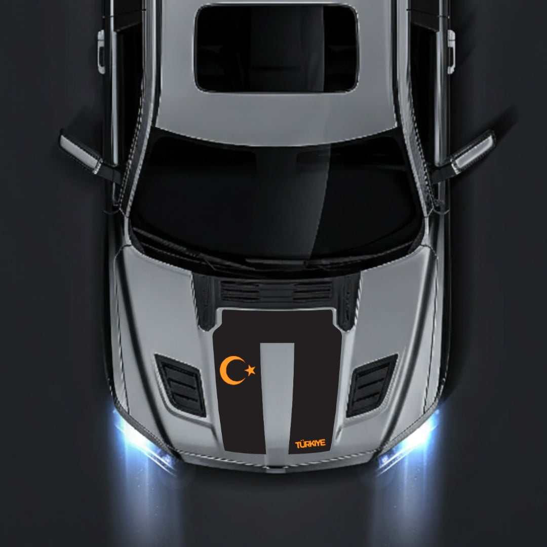 Hood Panel Decal/Sticker - Turkey Graphic Kit - For Dodge RAM 1500 2019-2025 - Premium Vinyl