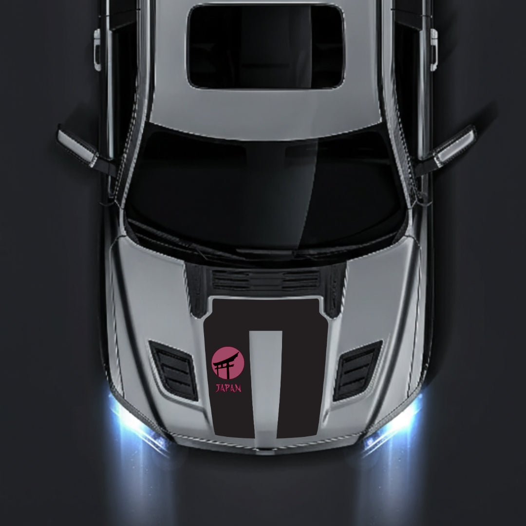 Performance Hood Panel Decal/Sticker - Japan Graphic Kit - For Dodge RAM 1500 2019-2025 - Premium Vinyl