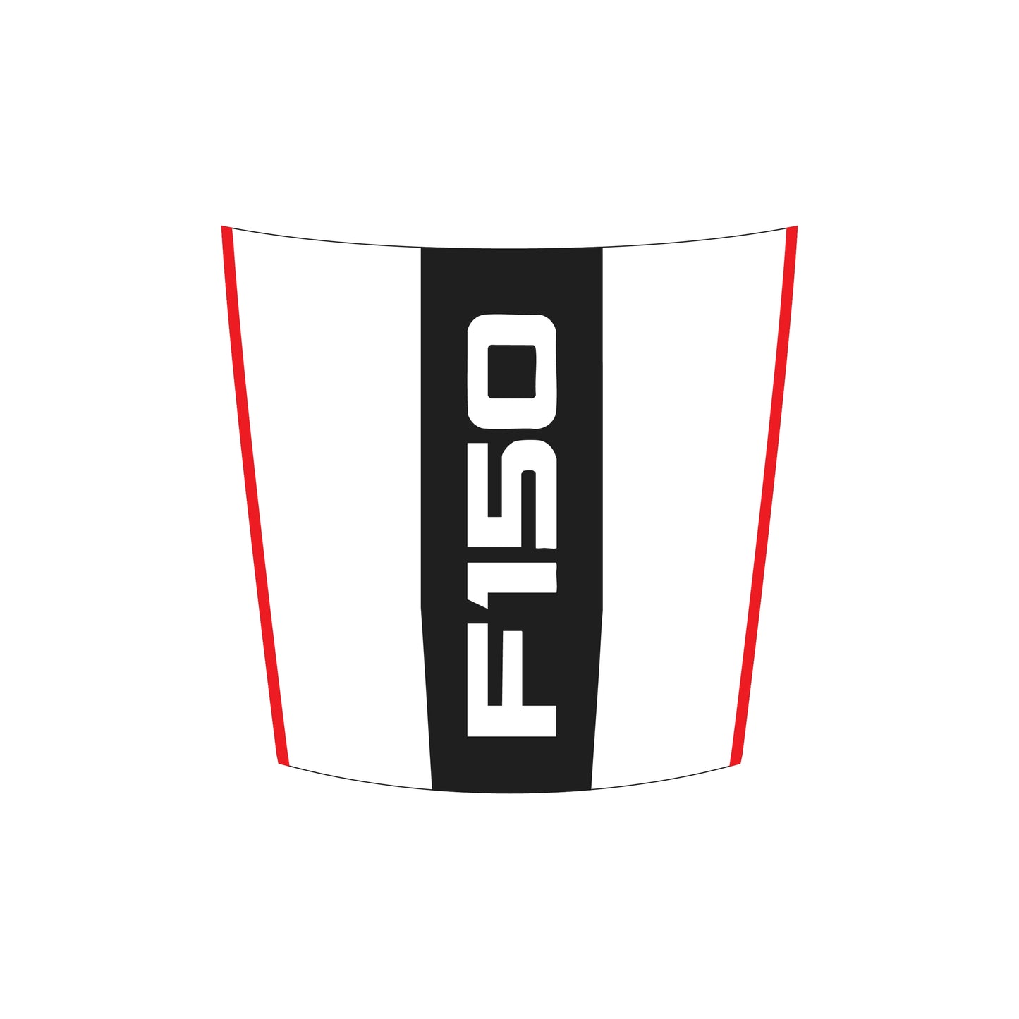 Hood Panel Decal/Sticker - Bold F150 Graphic Decal Graphic Kit - For Ford F-150 2015-2020 - Premium Vinyl