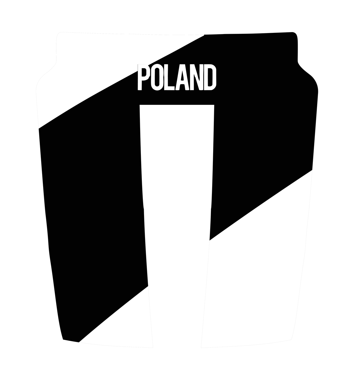 Performance Hood Panel Decal/Sticker - Poland Black Graphic Kit - For Dodge RAM 1500 2019-2025 - Premium Vinyl