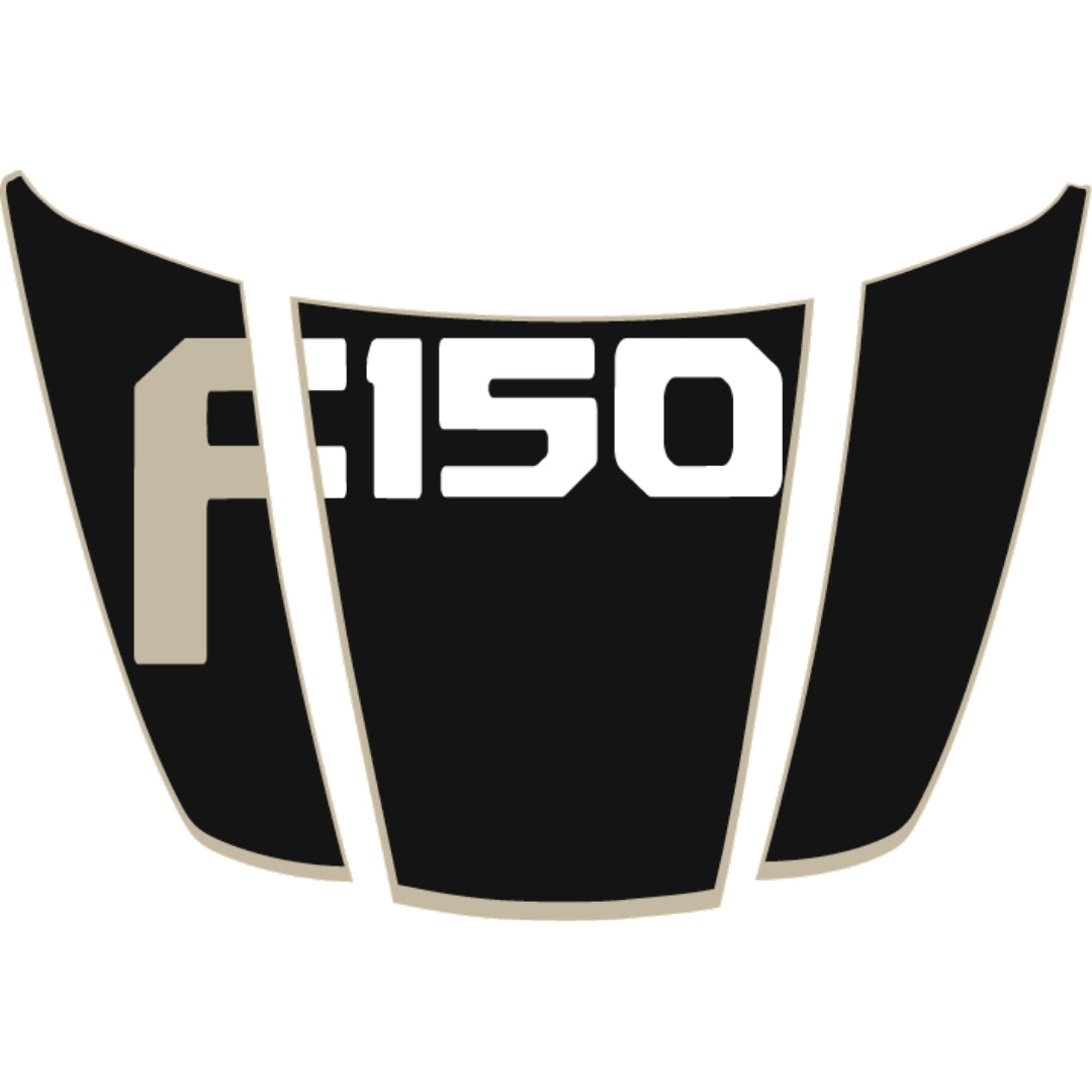 Hood Panel Decal/Sticker - Style 14 Graphic Kit - For Ford F-150 2020-2026 - Premium Vinyl