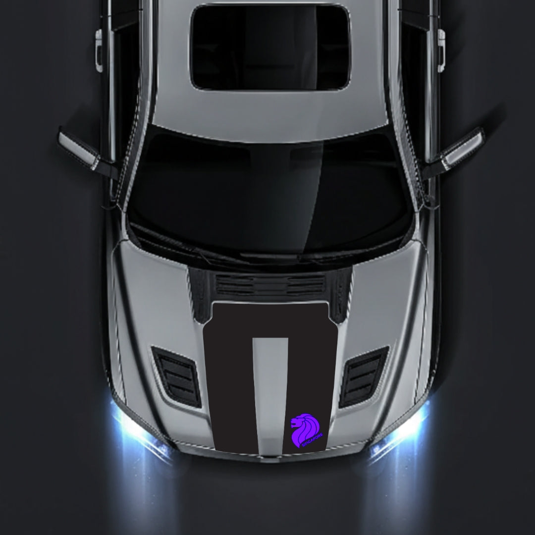 Performance Hood Panel Decal/Sticker - Singapore Graphic Kit - For Dodge RAM 1500 2019-2025 - Premium Vinyl