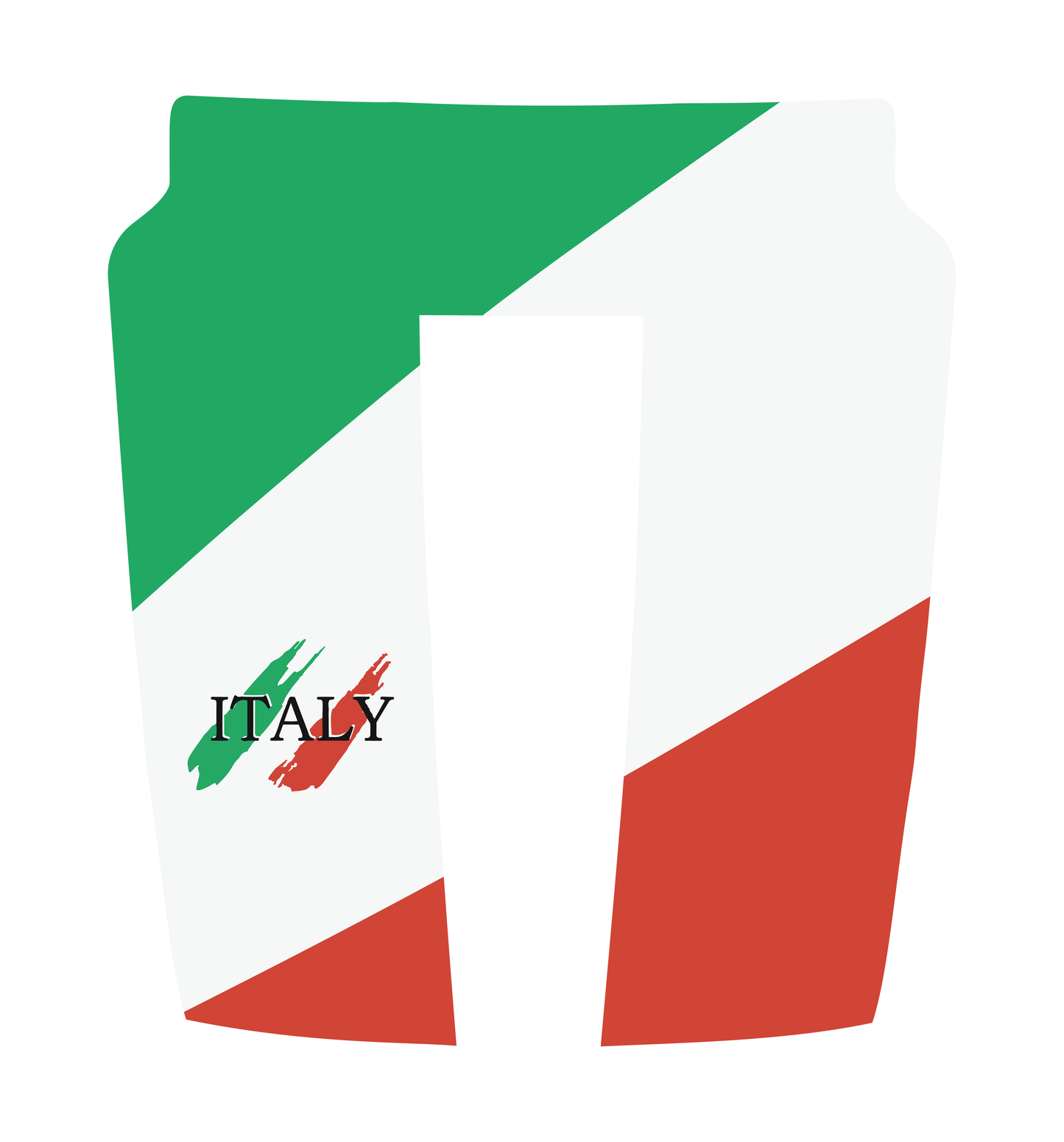 Performance Hood Panel Decal/Sticker - Italy Flag Graphic Kit - For Dodge RAM 1500 2019-2025 - Premium Vinyl