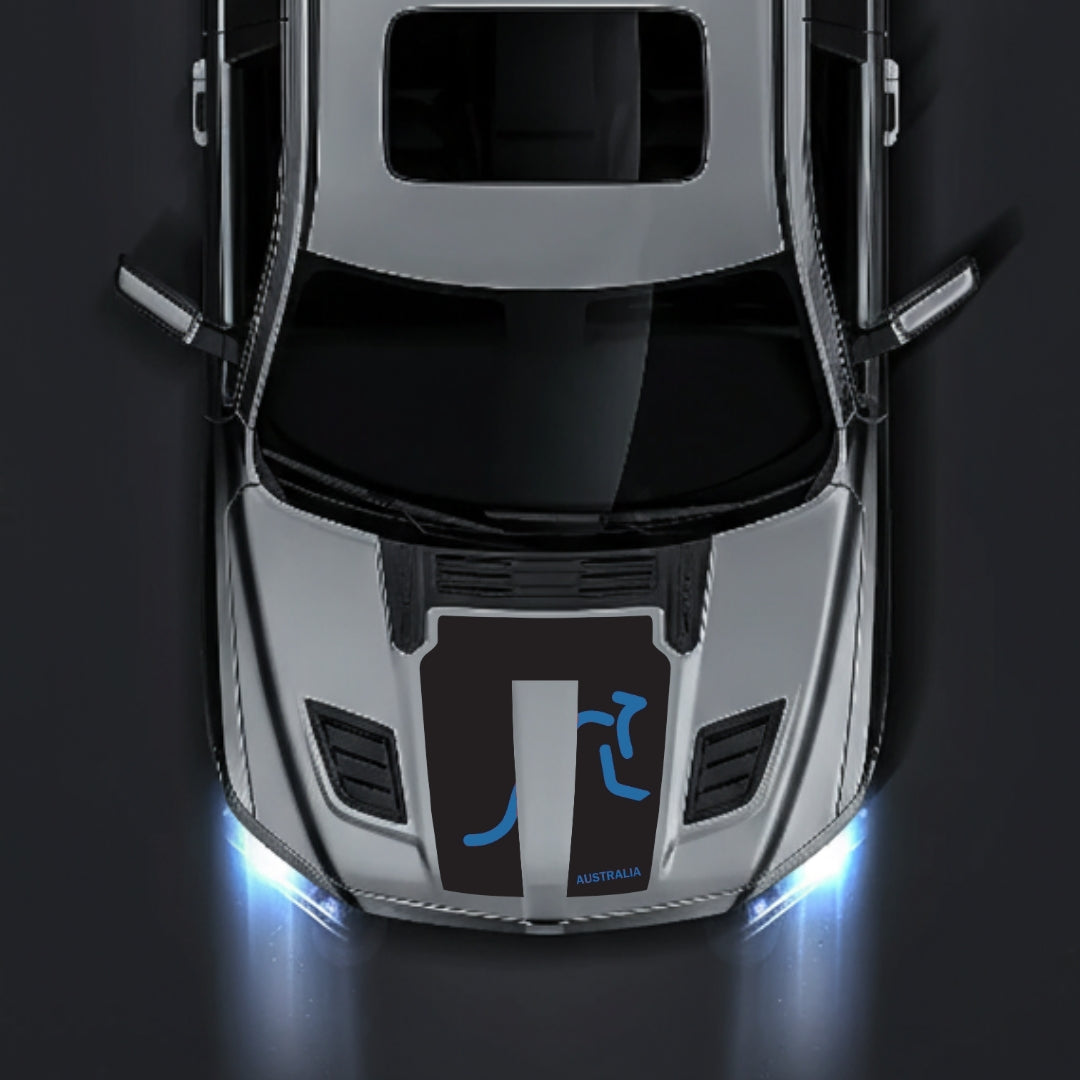 Hood Panel Decal/Sticker - Australia Graphic Kit - For Dodge RAM 1500 2019-2025 - Premium Vinyl
