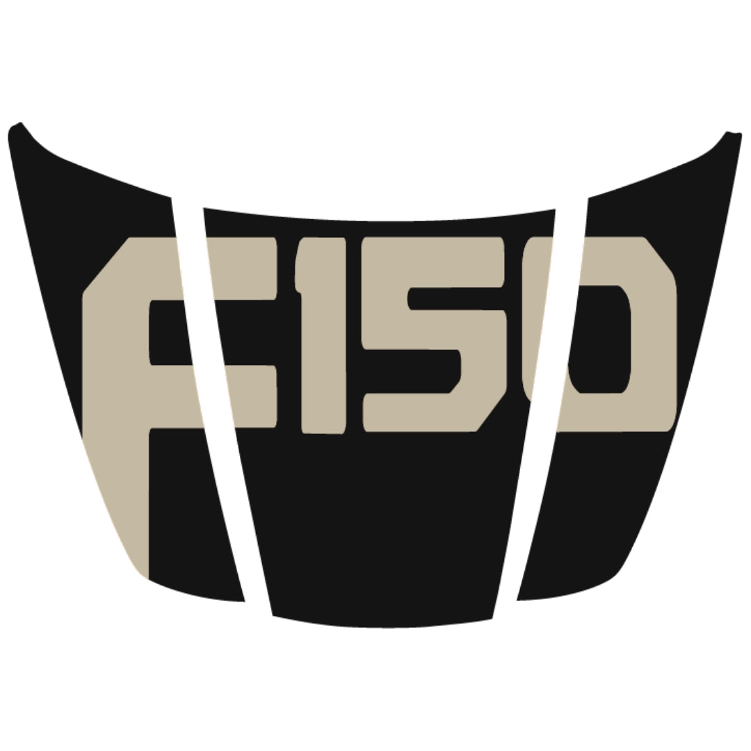 Hood Panel Decal/Sticker - Style 18 Graphic Kit - For Ford F-150 2020-2026 - Premium Vinyl