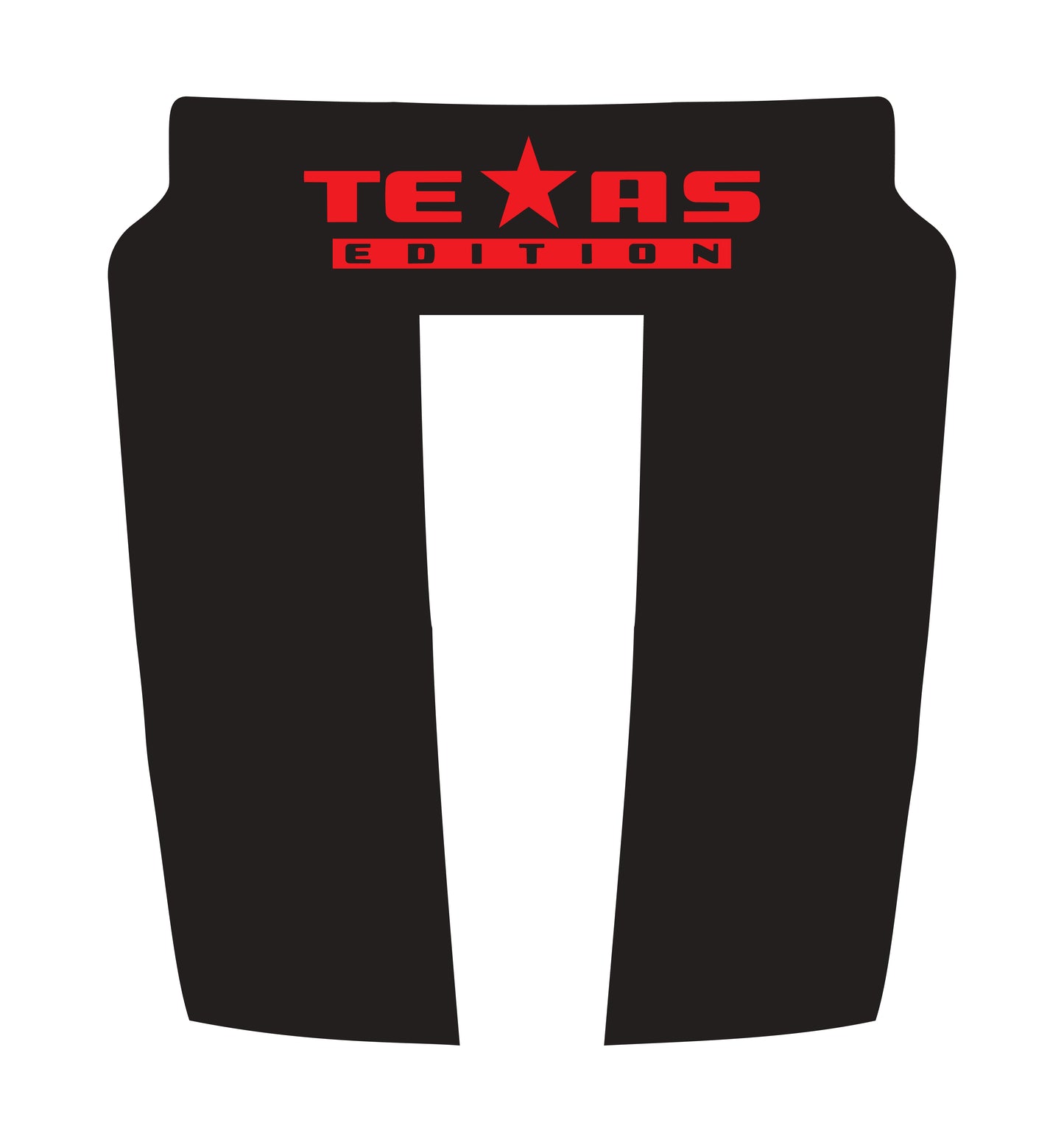 Hood Panel Decal/Sticker - Texas Edition Graphic Kit - For Dodge RAM 1500 2019-2025 - Premium Vinyl